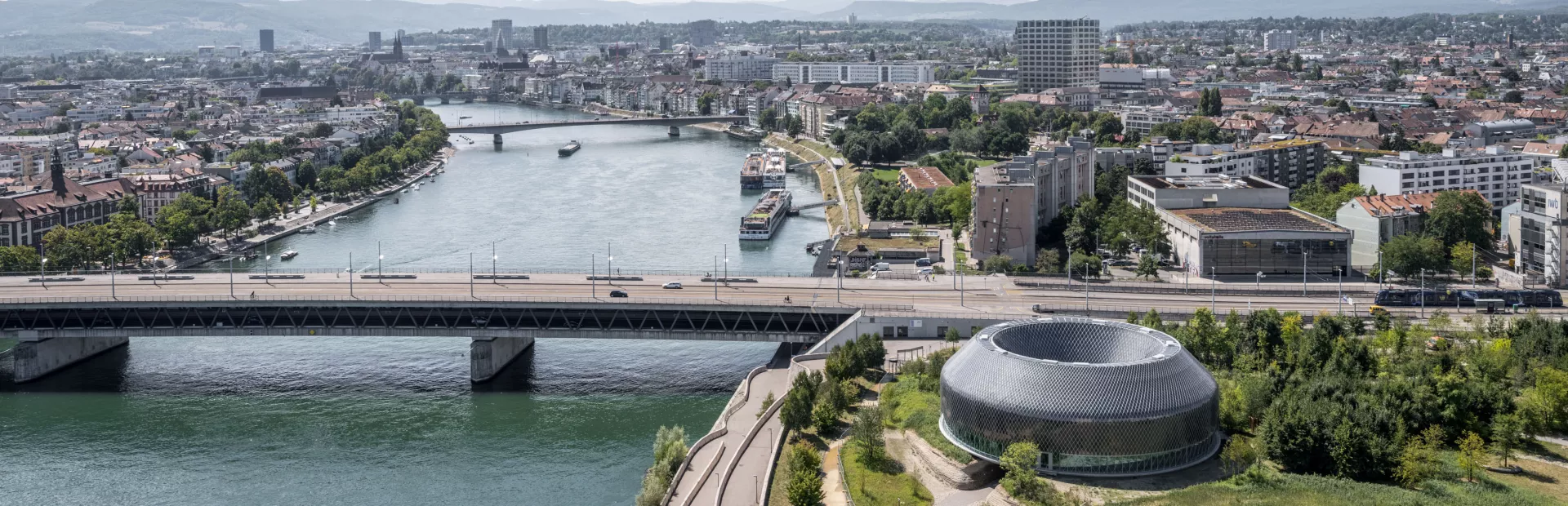 View from Campus to Basel ⒸRasmus Hjortshøj - COAST