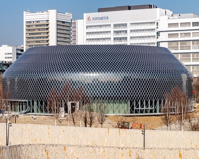 Novartis Pavillon by daylight