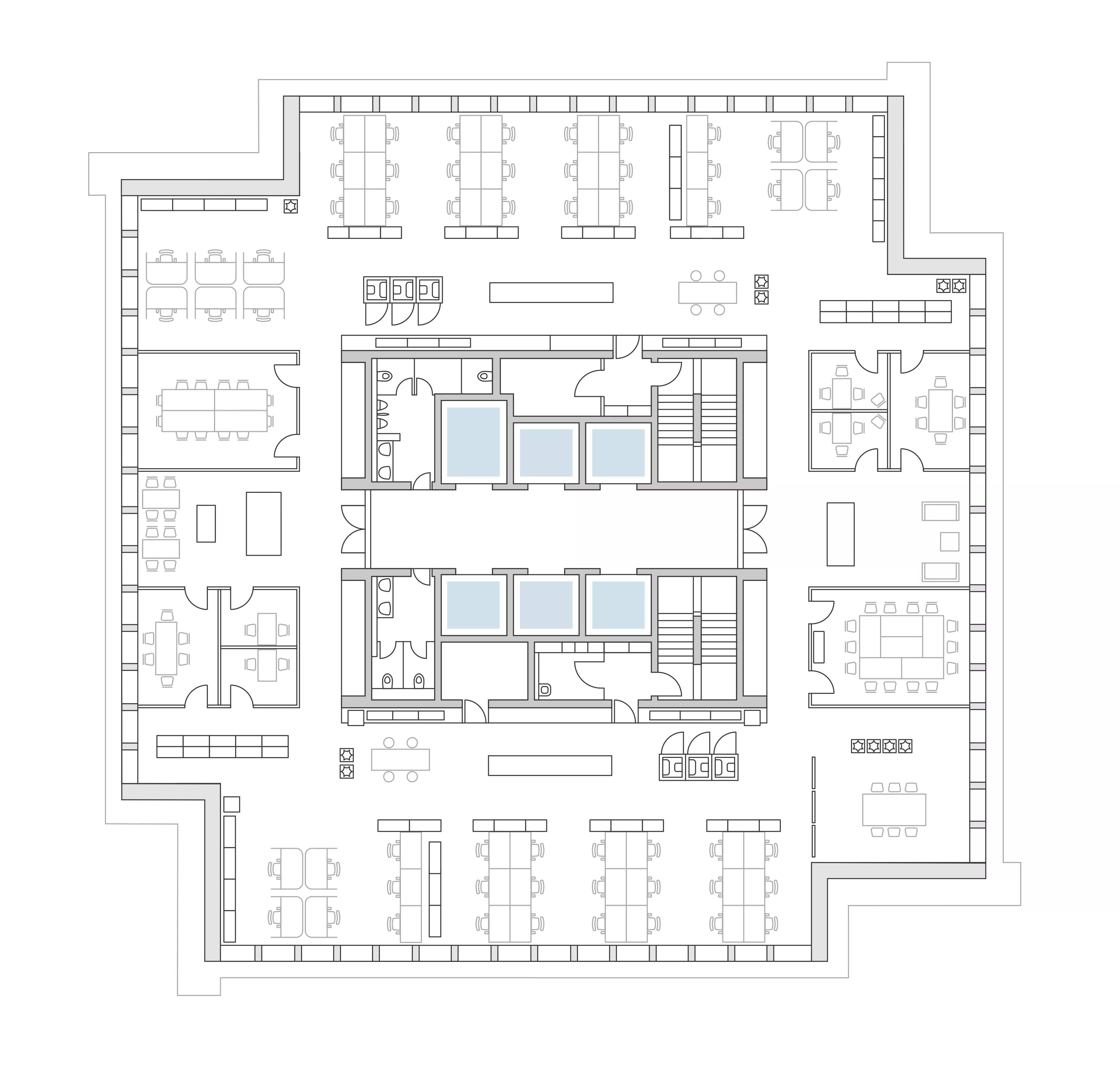 Floorplan of Building 210