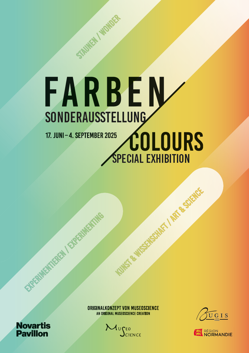 Titel Sonderausstellung FARBEN
