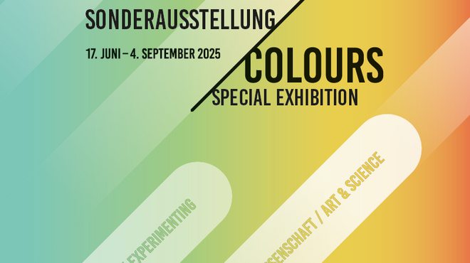 Titel Sonderausstellung FARBEN